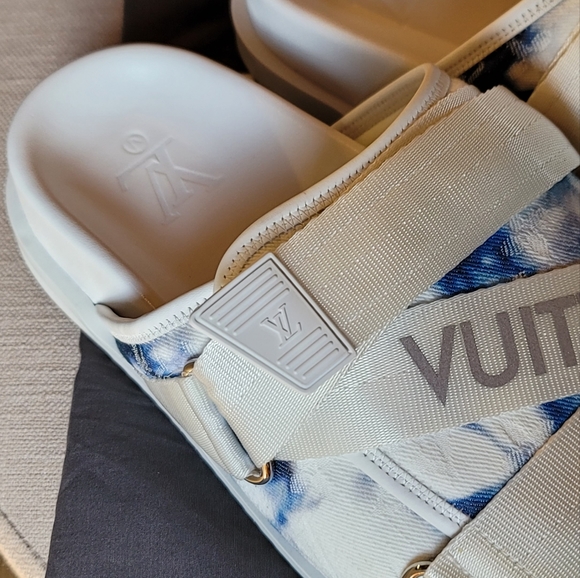 SOLD Louis Vuitton Mens Sandals U.S. 10 /UK 9 - Picture 4 of 16